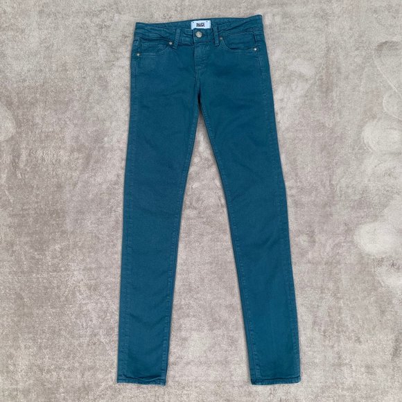 PAIGE Denim - Paige Skyline Low Rise Ankle Skinny Jeans Sz26